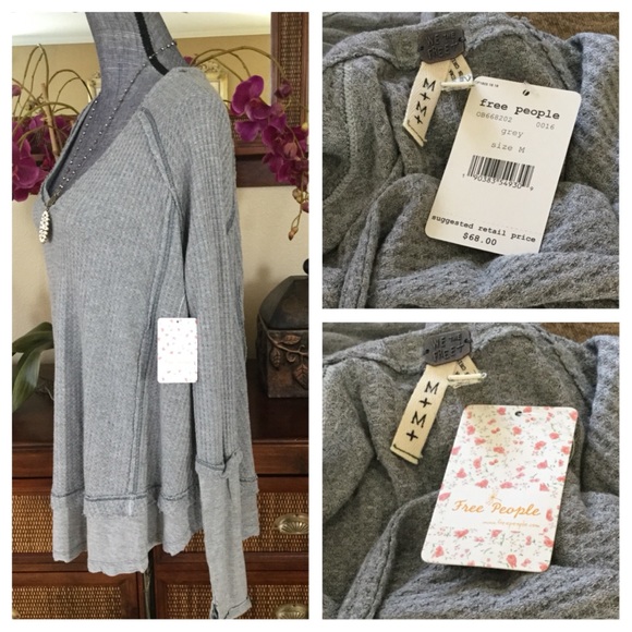 Free People Laguna Thermal Top.  NWT. - Picture 6 of 8